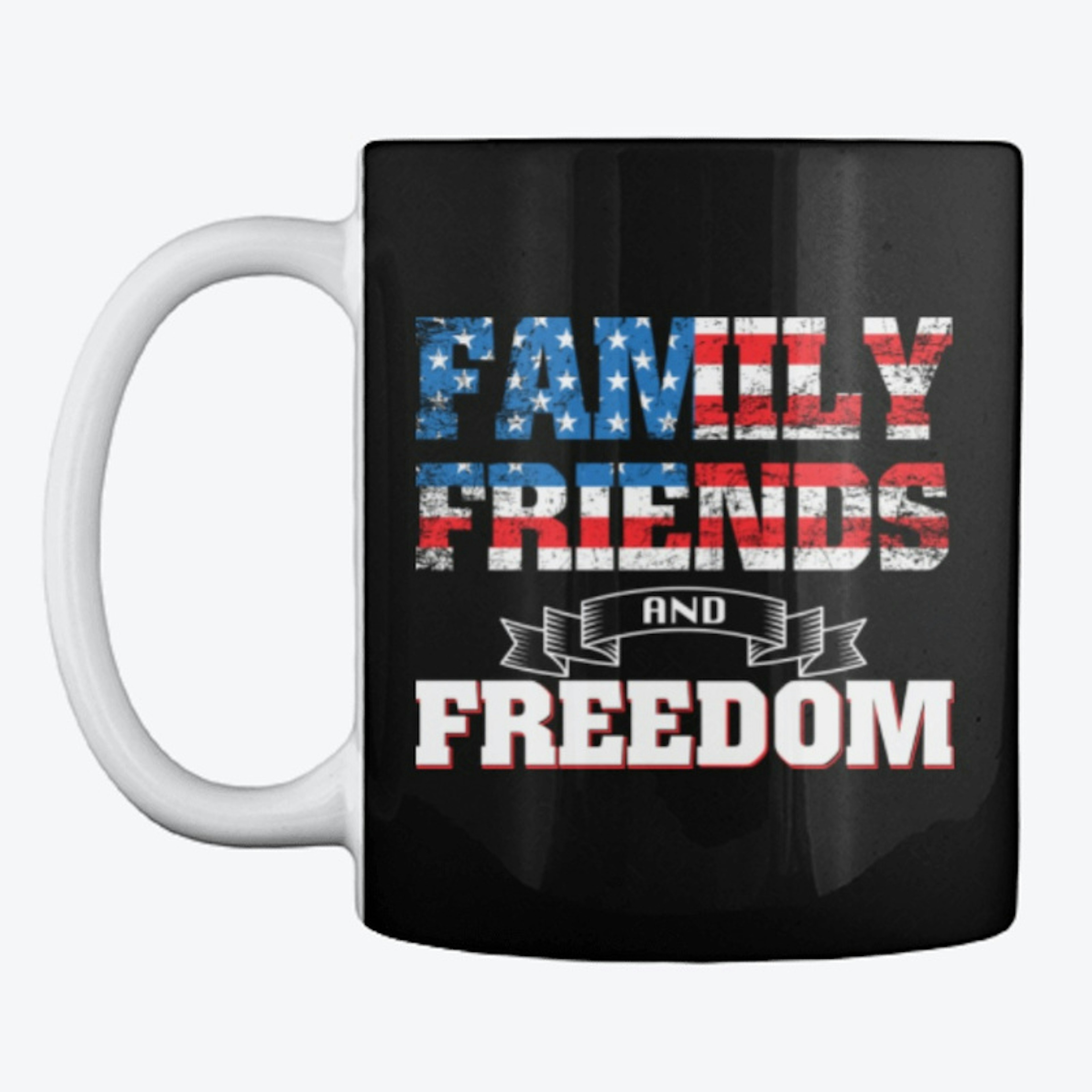 freedom family mug friends