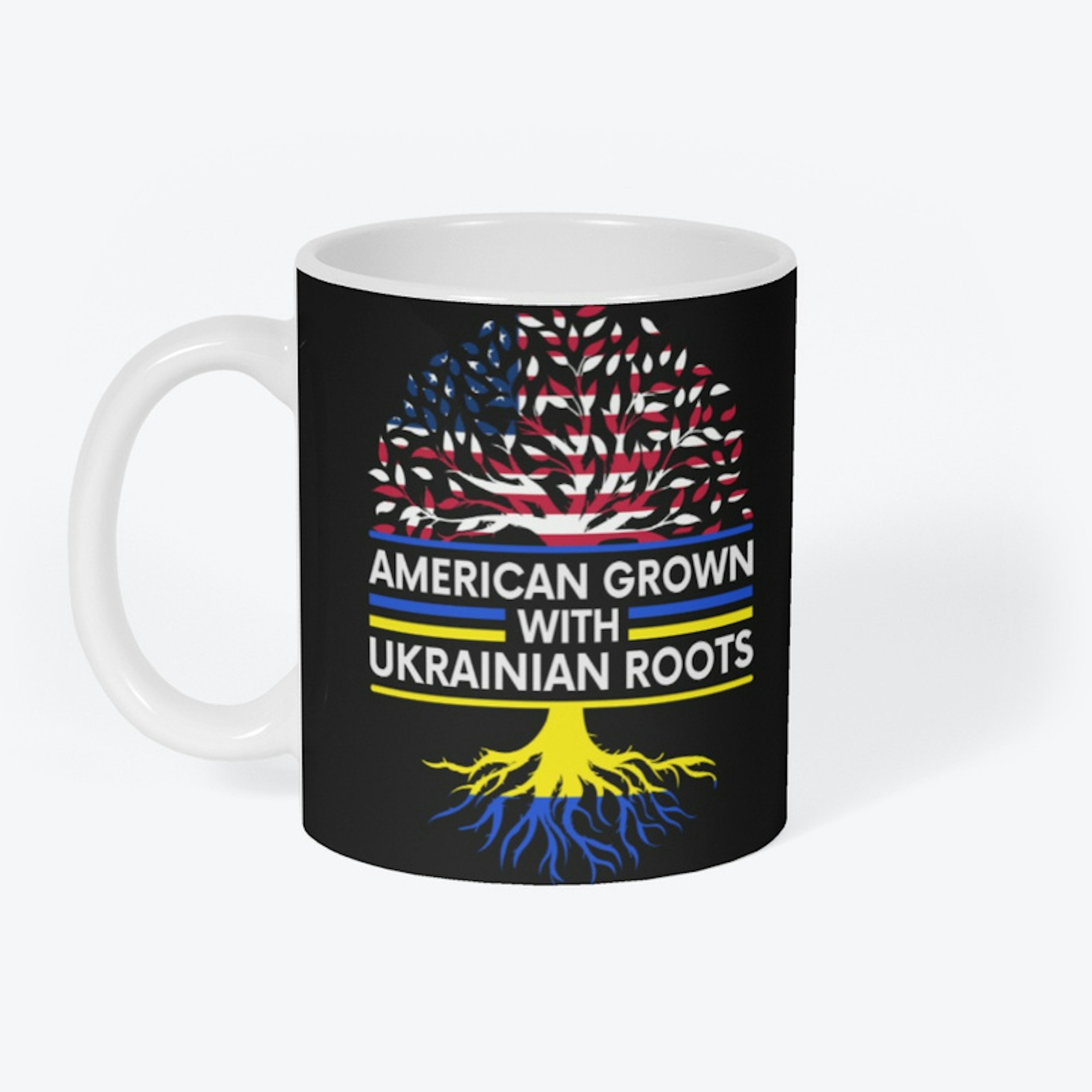 American Grown with Ukraine War T-shirt