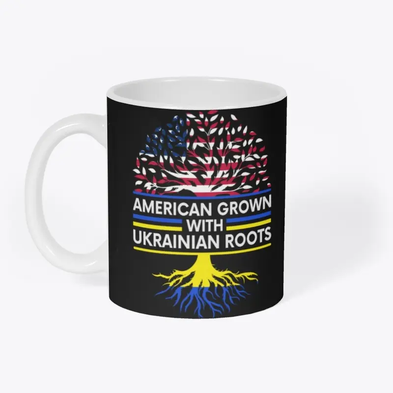 American Grown with Ukraine War T-shirt